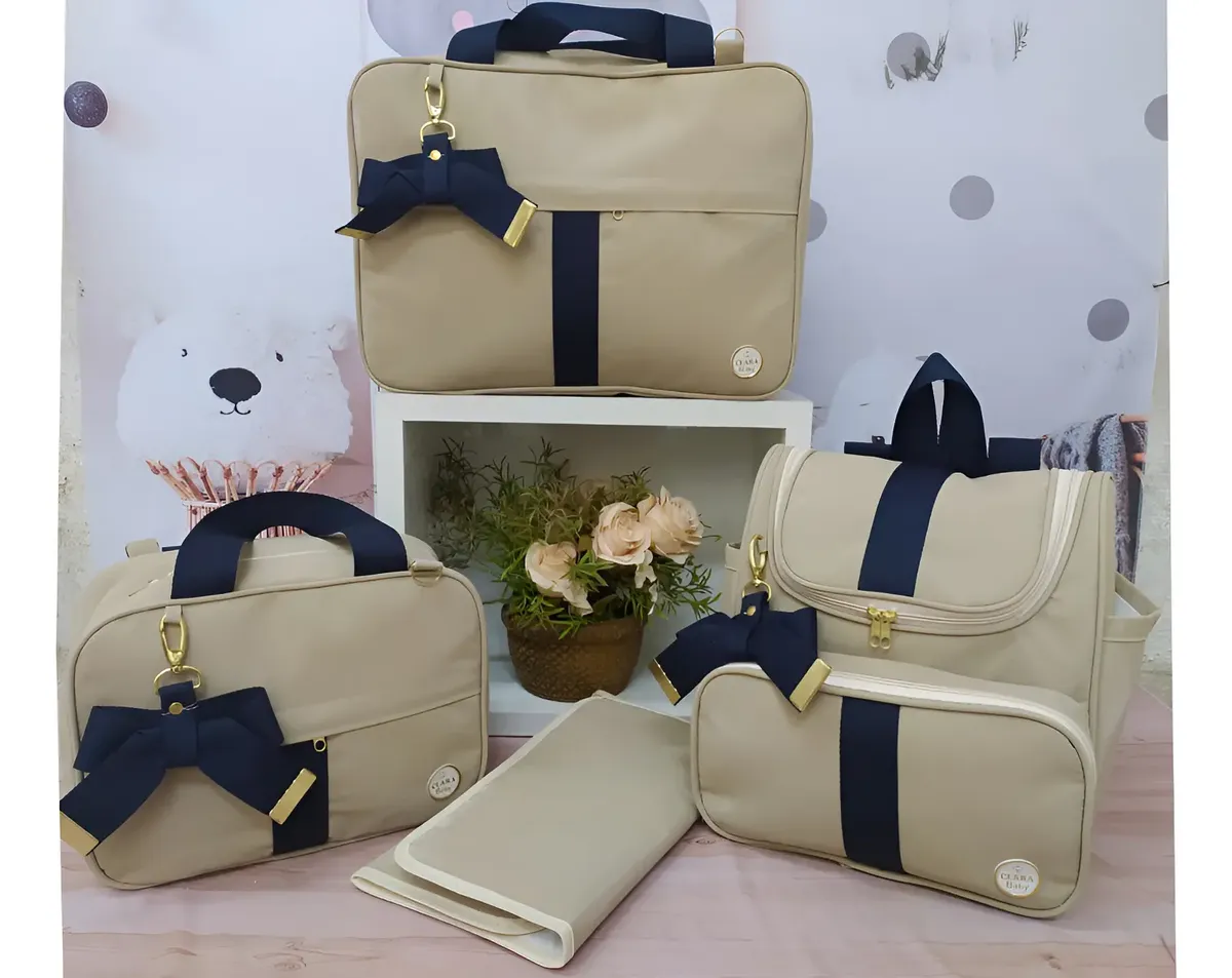 Kit bolsa para a maternidade (4 peças)